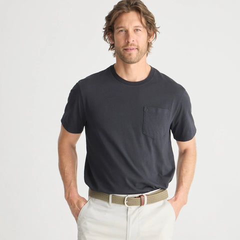 Slim Broken-in pocket T-shirt