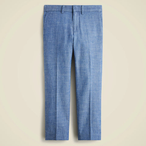 Boys' Ludlow suit pant in chambray