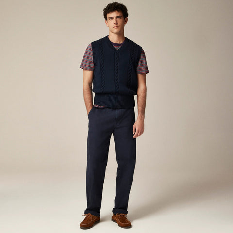 Classic trouser in canvas