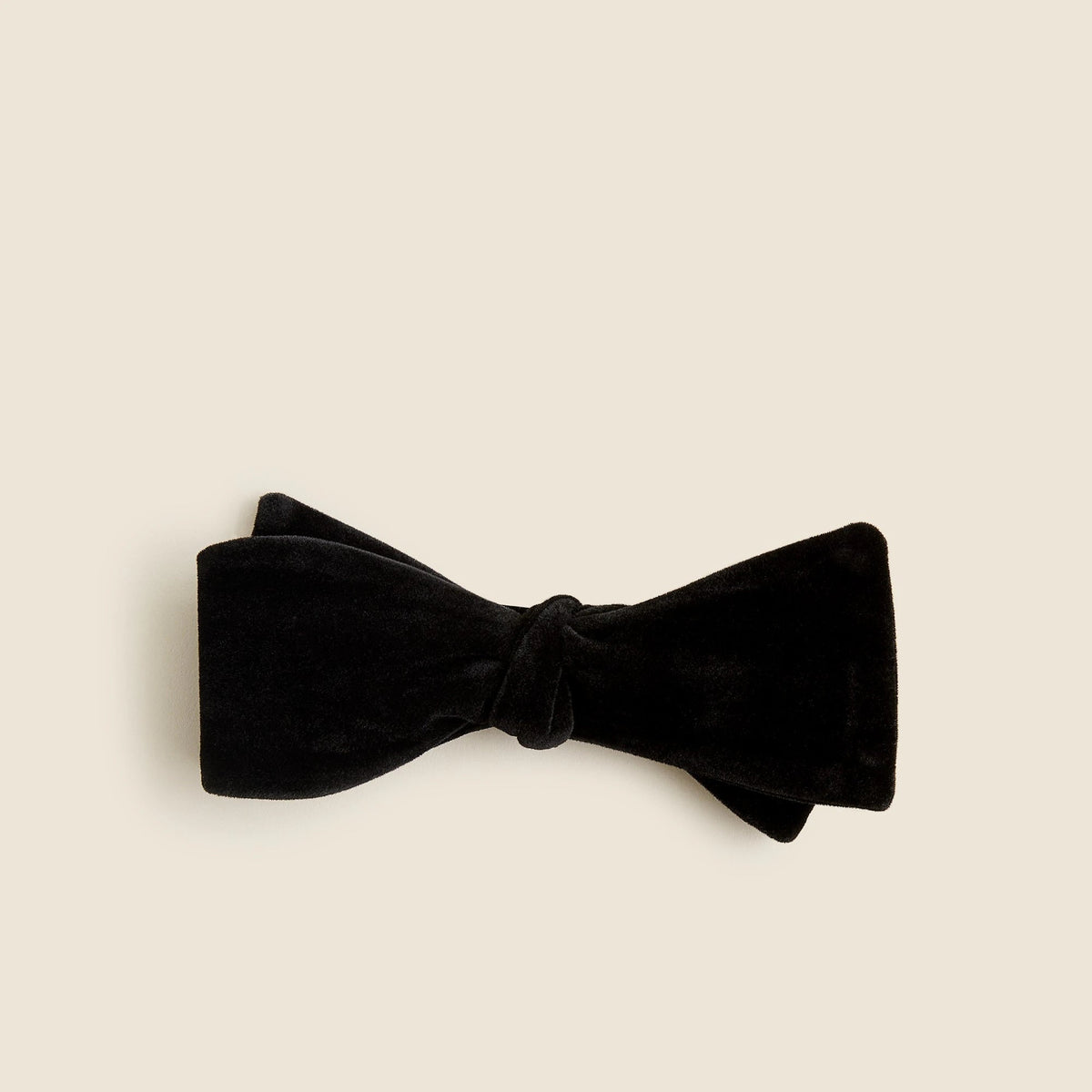 Velvet bow tie