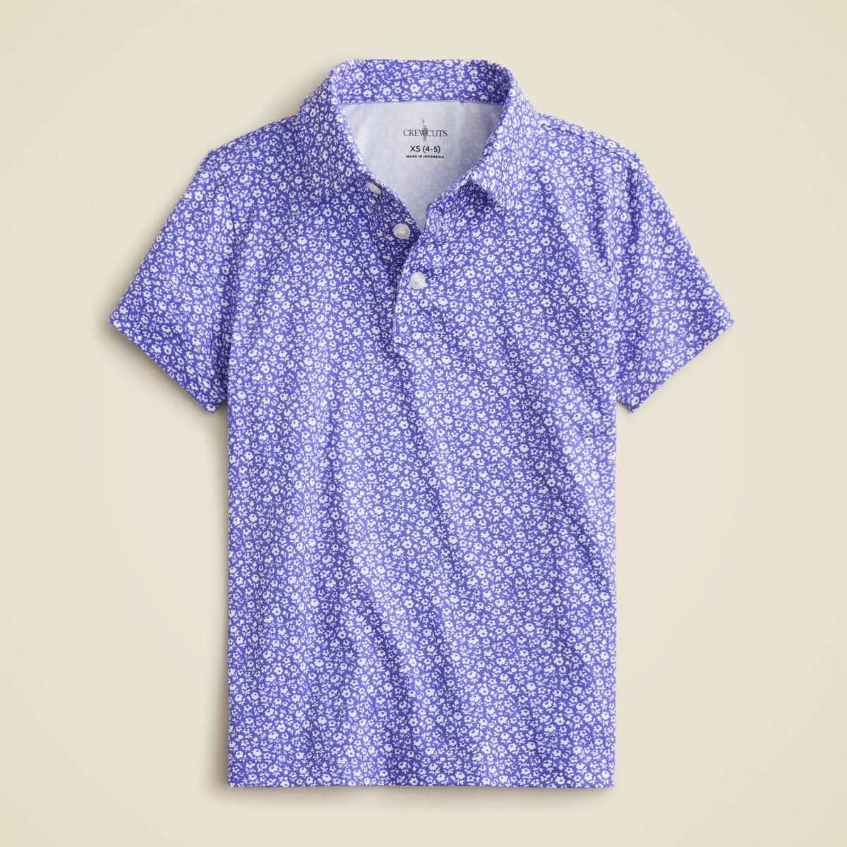 Kids' short-sleeve performance polo shirt