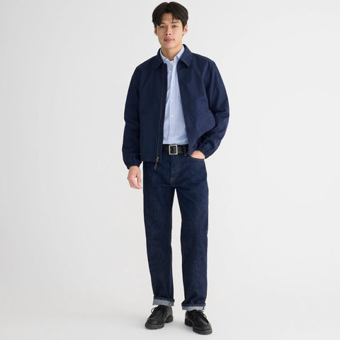 Wallace & Barnes straight-fit jean in Japanese selvedge denim