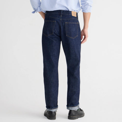 Wallace & Barnes straight-fit jean in Japanese selvedge denim