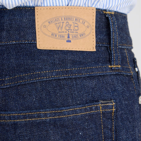 Wallace & Barnes straight-fit jean in Japanese selvedge denim