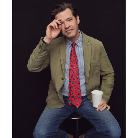 Secret Wash cotton poplin shirt in stripe