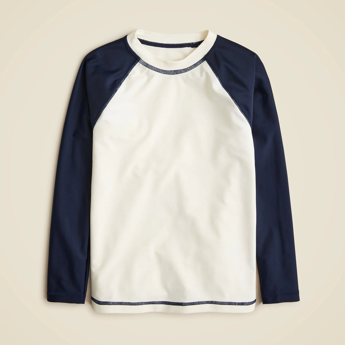Kids' baseball rash guard