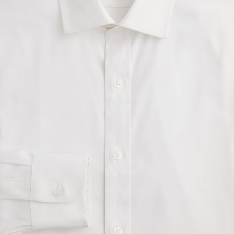Slim Bowery performance stretch dress shirt with spread collar