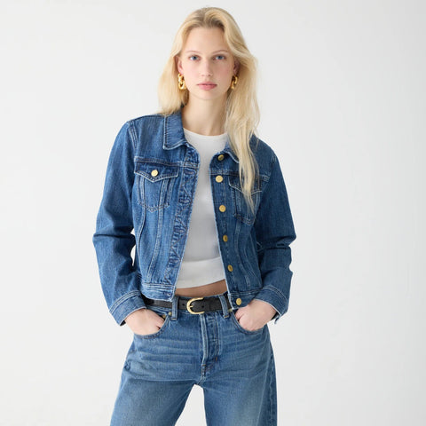 New classic denim jacket in Alicia wash