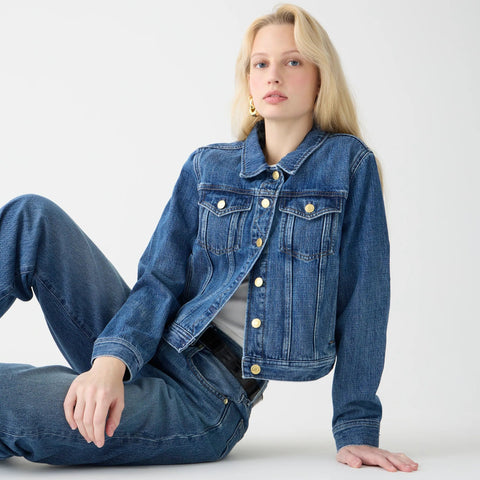 New classic denim jacket in Alicia wash