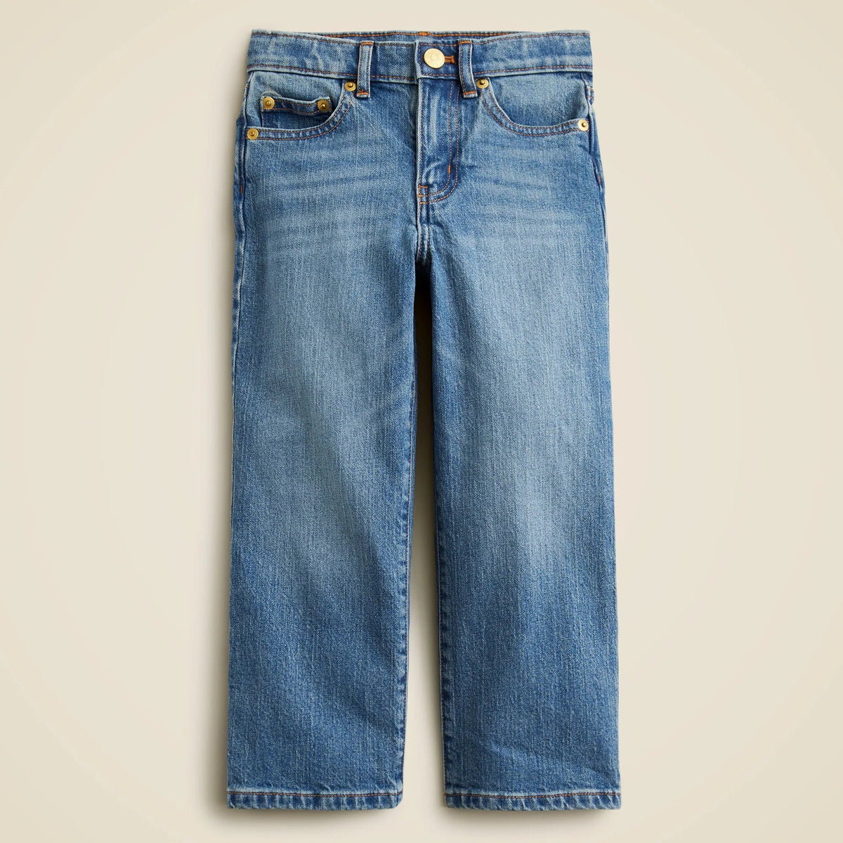 Girls' slim wide-leg jean in Hayworth wash