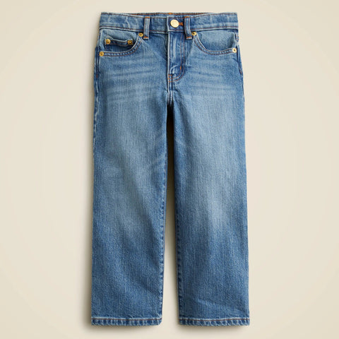 Girls' slim wide-leg jean in Hayworth wash