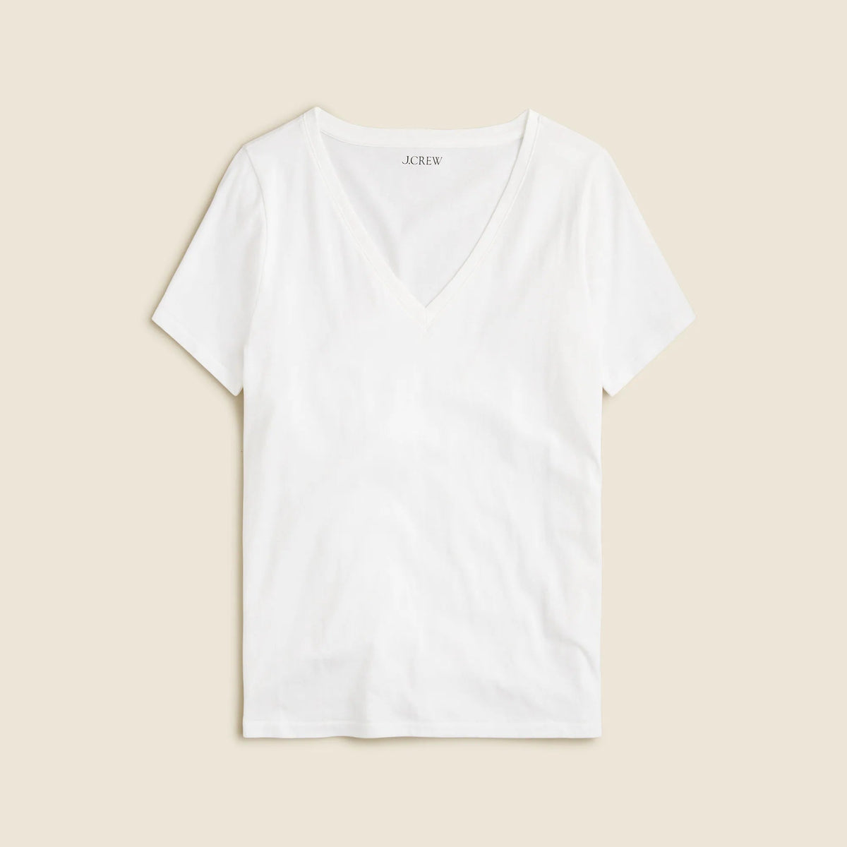 Vintage jersey classic-fit V-neck T-shirt