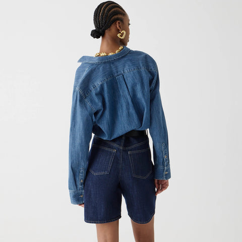 Garçon classic chambray shirt in Neela wash