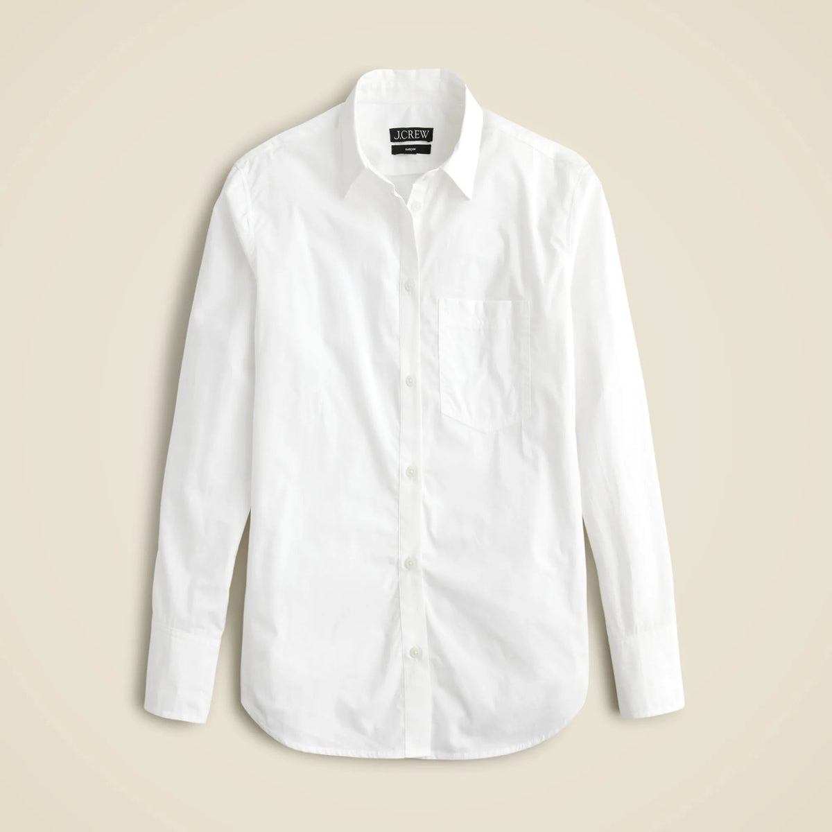 Petite Garçon classic shirt in cotton poplin