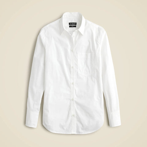Petite Garçon classic shirt in cotton poplin
