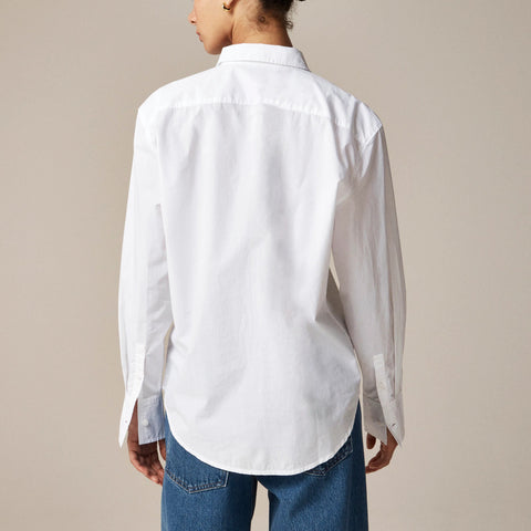 Petite Garçon classic shirt in cotton poplin