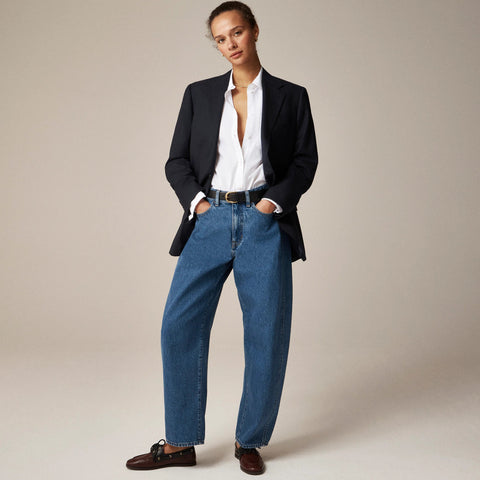 Petite Garçon classic shirt in cotton poplin