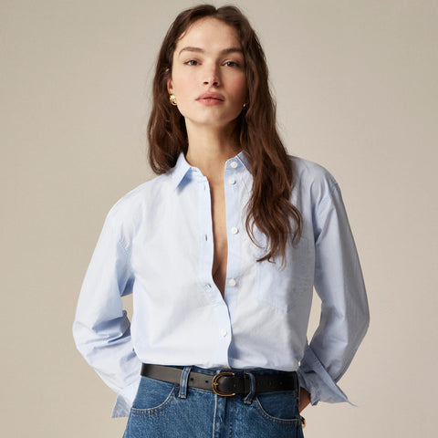 Garçon classic shirt in cotton poplin