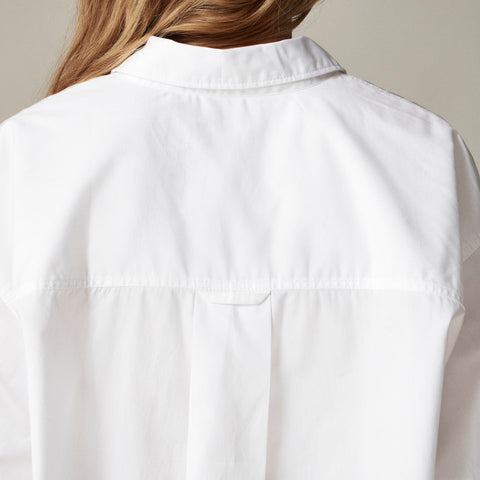 Petite Étienne oversized shirt in lightweight oxford