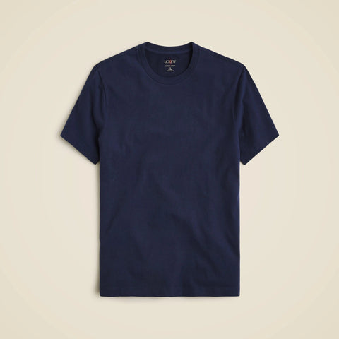 Sueded cotton T-shirt
