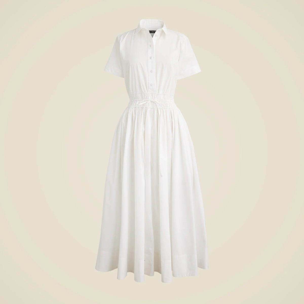 Elena shirt-dress in cotton poplin