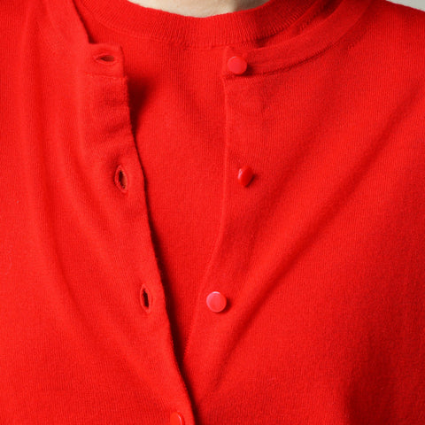 Featherweight cashmere cardigan