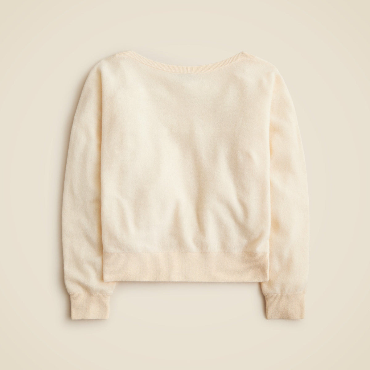 Cashmere boatneck sweater