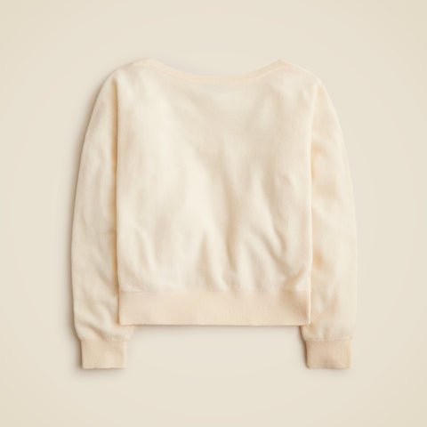 Cashmere boatneck sweater