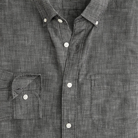 Organic cotton chambray shirt