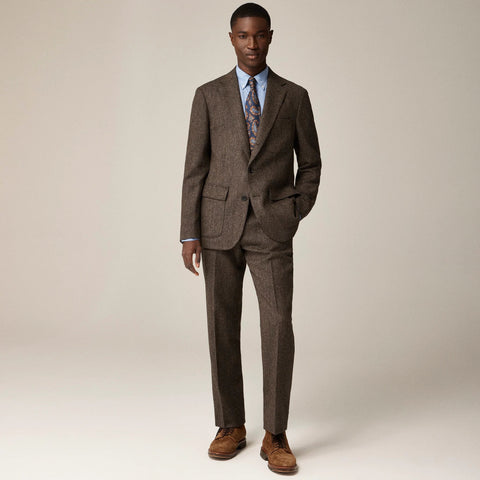 Crosby Classic-fit suit jacket in English merino wool
