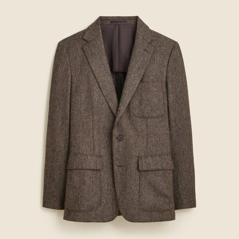 Crosby Classic-fit suit jacket in English merino wool
