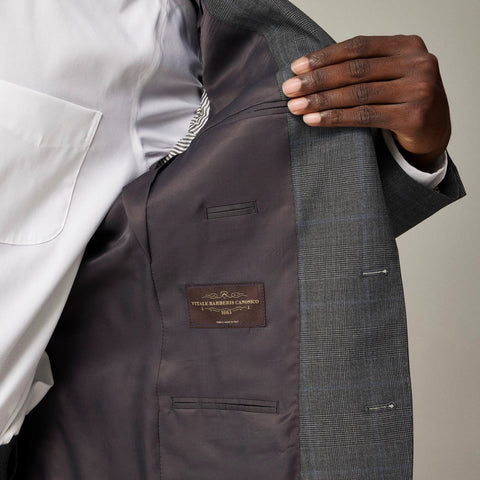 Ludlow Slim-fit suit jacket in Italian tropical wool