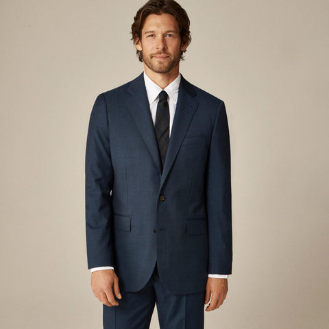 Ludlow Slim-fit suit jacket in Italian worsted wool