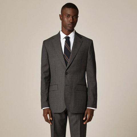 Crosby Classic-fit suit jacket in Italian worsted wool
