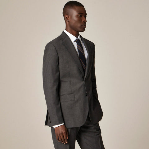 Crosby Classic-fit suit jacket in Italian worsted wool