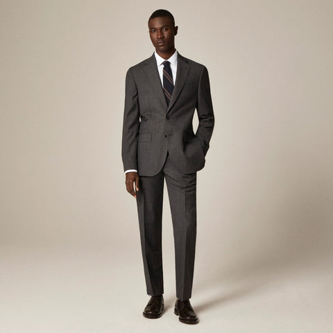 Crosby Classic-fit suit jacket in Italian worsted wool