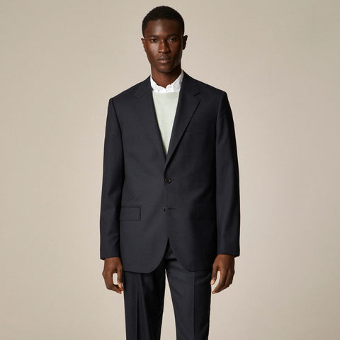 Kenmare Relaxed-fit suit jacket in Italian wool