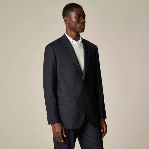 Kenmare Relaxed-fit suit jacket in Italian wool
