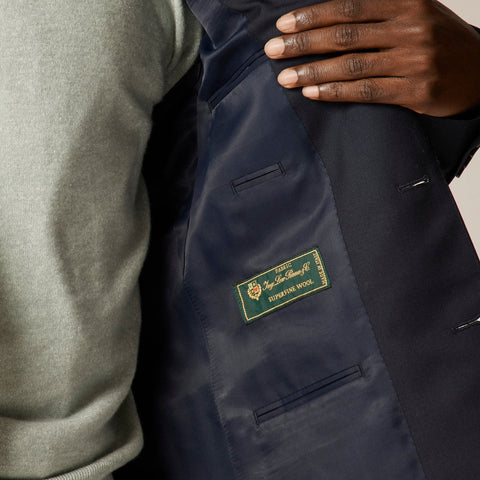 Kenmare Relaxed-fit suit jacket in Italian wool