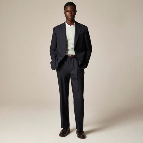 Kenmare Relaxed-fit suit pant in Italian wool