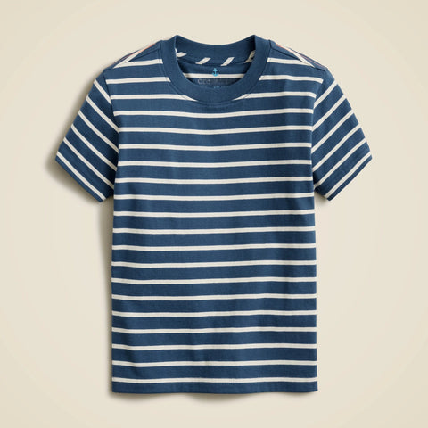 Kids' crewneck T-shirt in stripe