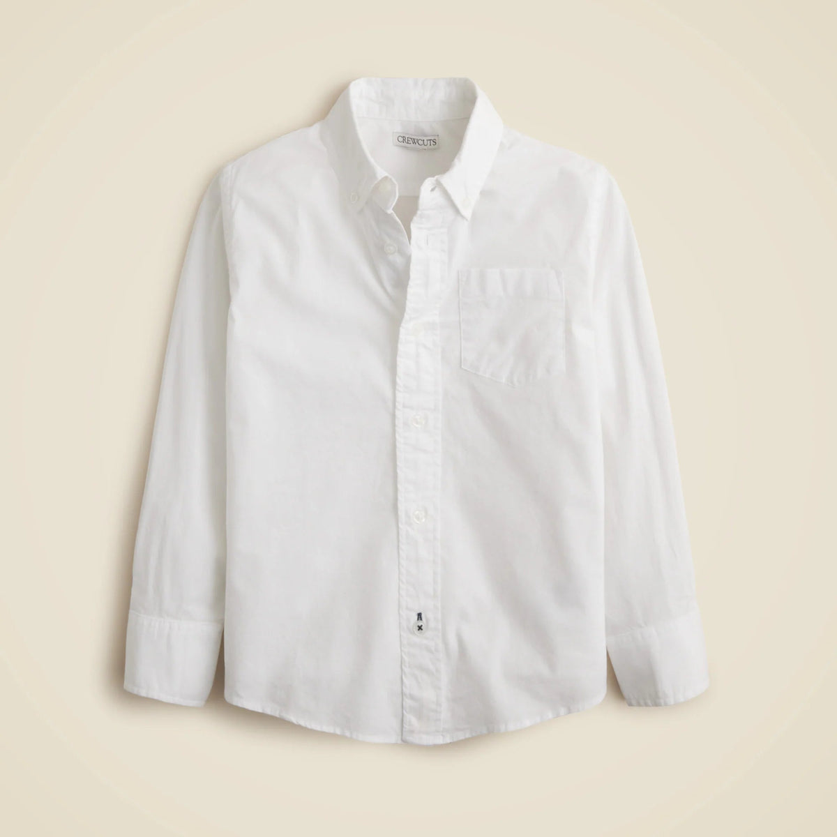 Kids' stretch poplin button-down