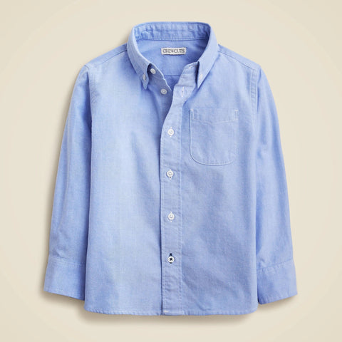 Kids' long-sleeve oxford shirt
