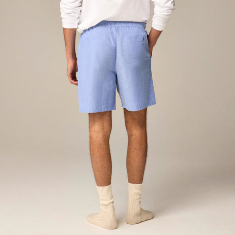 7'' lounge short in Broken-in oxford cloth
