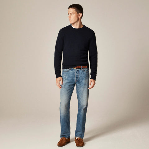 Midweight cashmere crewneck sweater