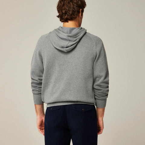 Heritage cotton hooded sweater