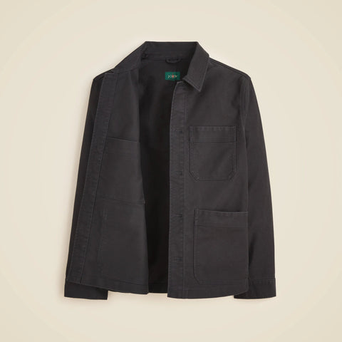Cotton moleskin chore jacket