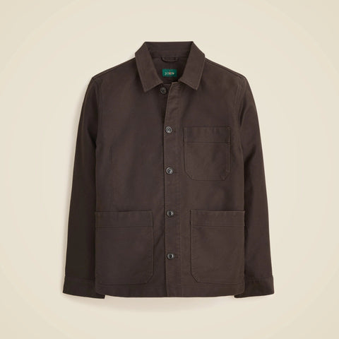 Cotton moleskin chore jacket