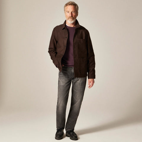 Cotton moleskin chore jacket