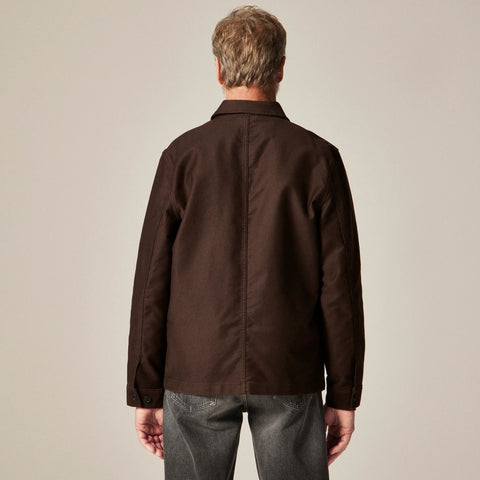 Cotton moleskin chore jacket